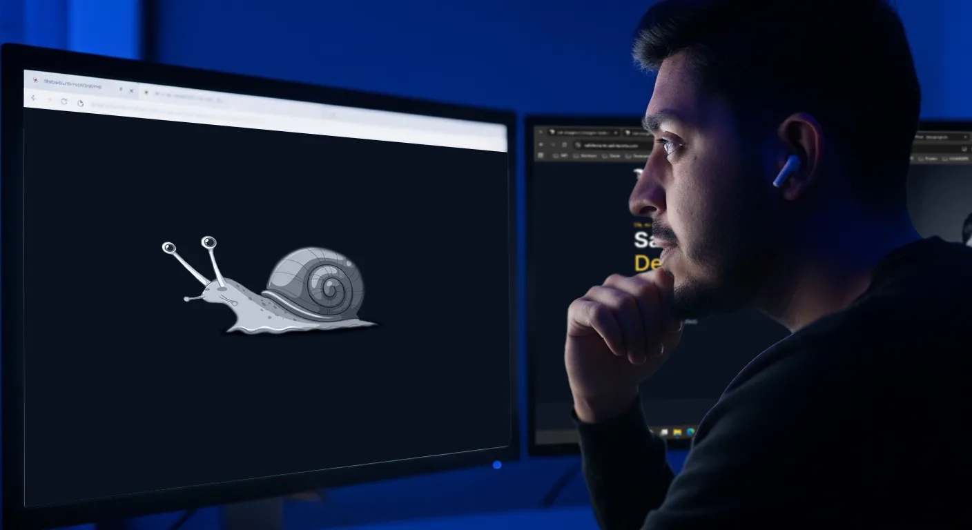 Seu concorrente não é melhor, ele só carrega mais rápido